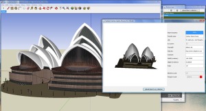 Sydney Opera House Imported into 3DXplorer with COLLADA